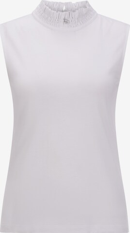 Rich & Royal Top in White: front