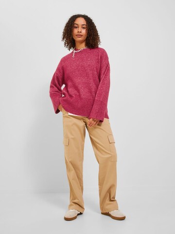 JJXX Oversized sweater 'Ollie' in Pink