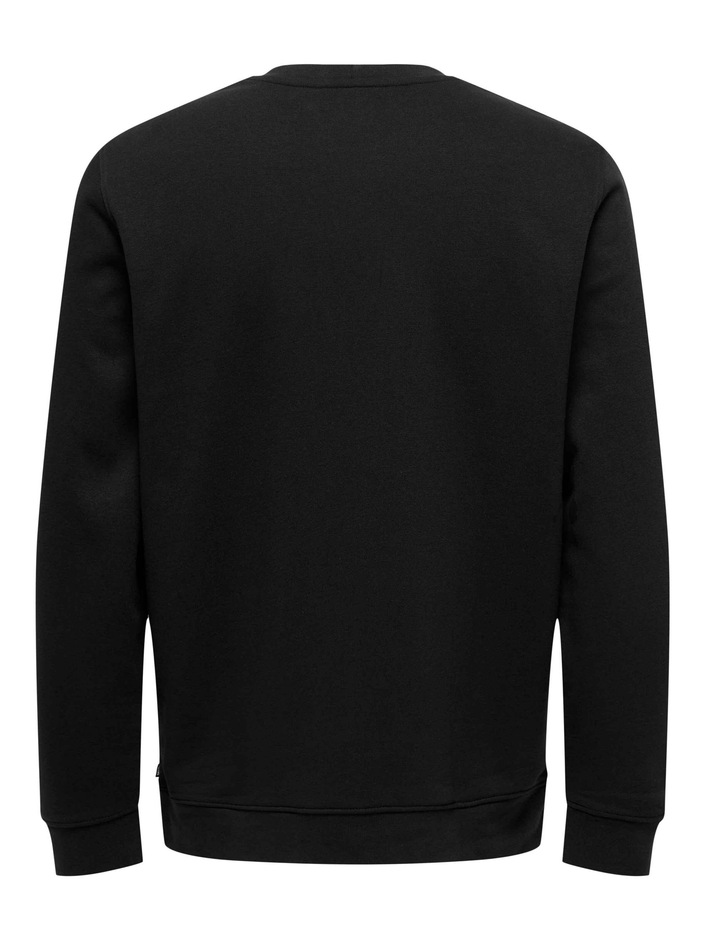 Sweat-shirt 'OLIVER' Only & Sons en noir