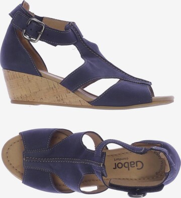 GABOR Sandals & High-Heeled Sandals in 35,5 in Blue: front