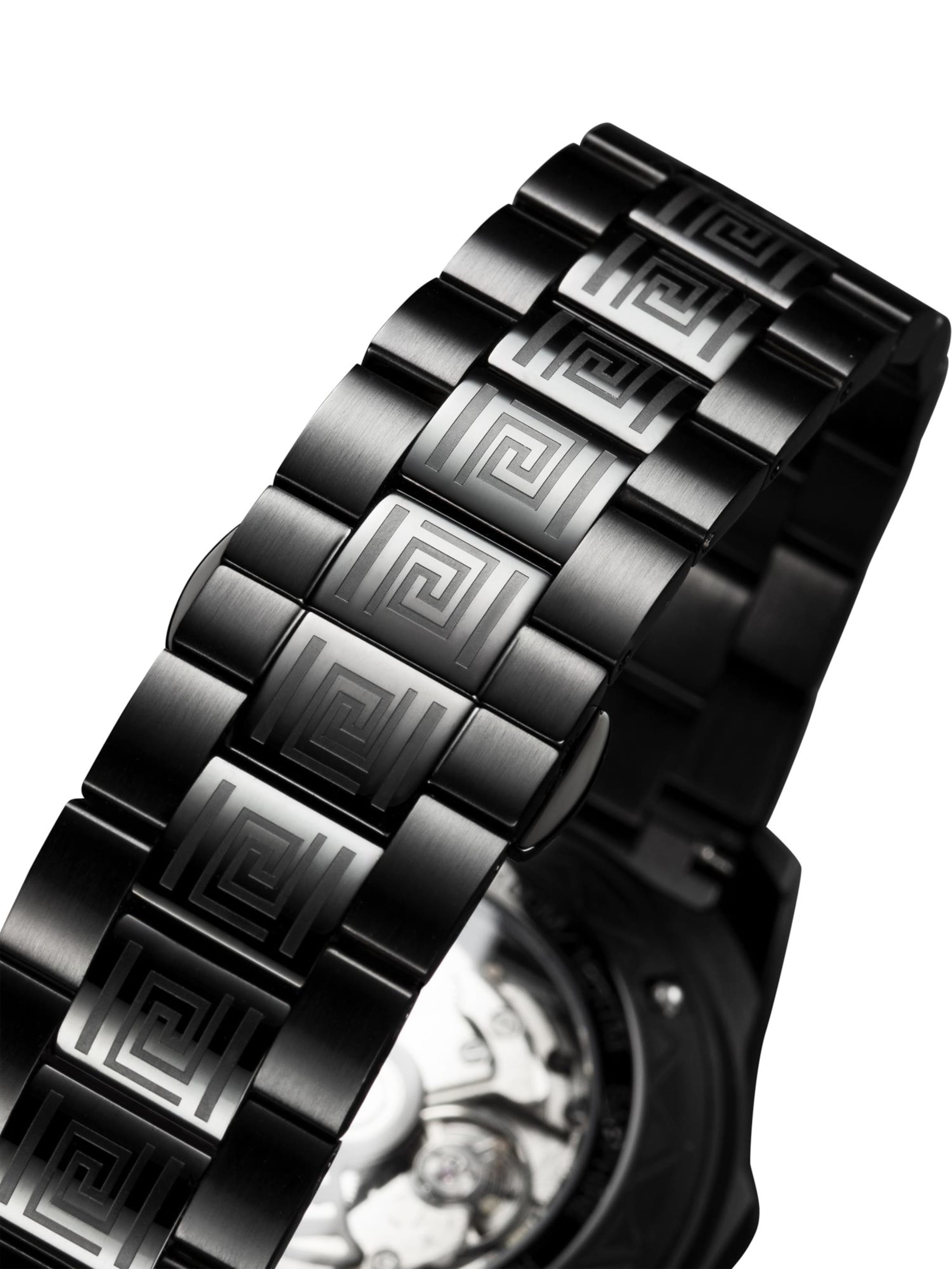 Carlo Colucci Analoog horloge ' Dorigati ' in Zwart