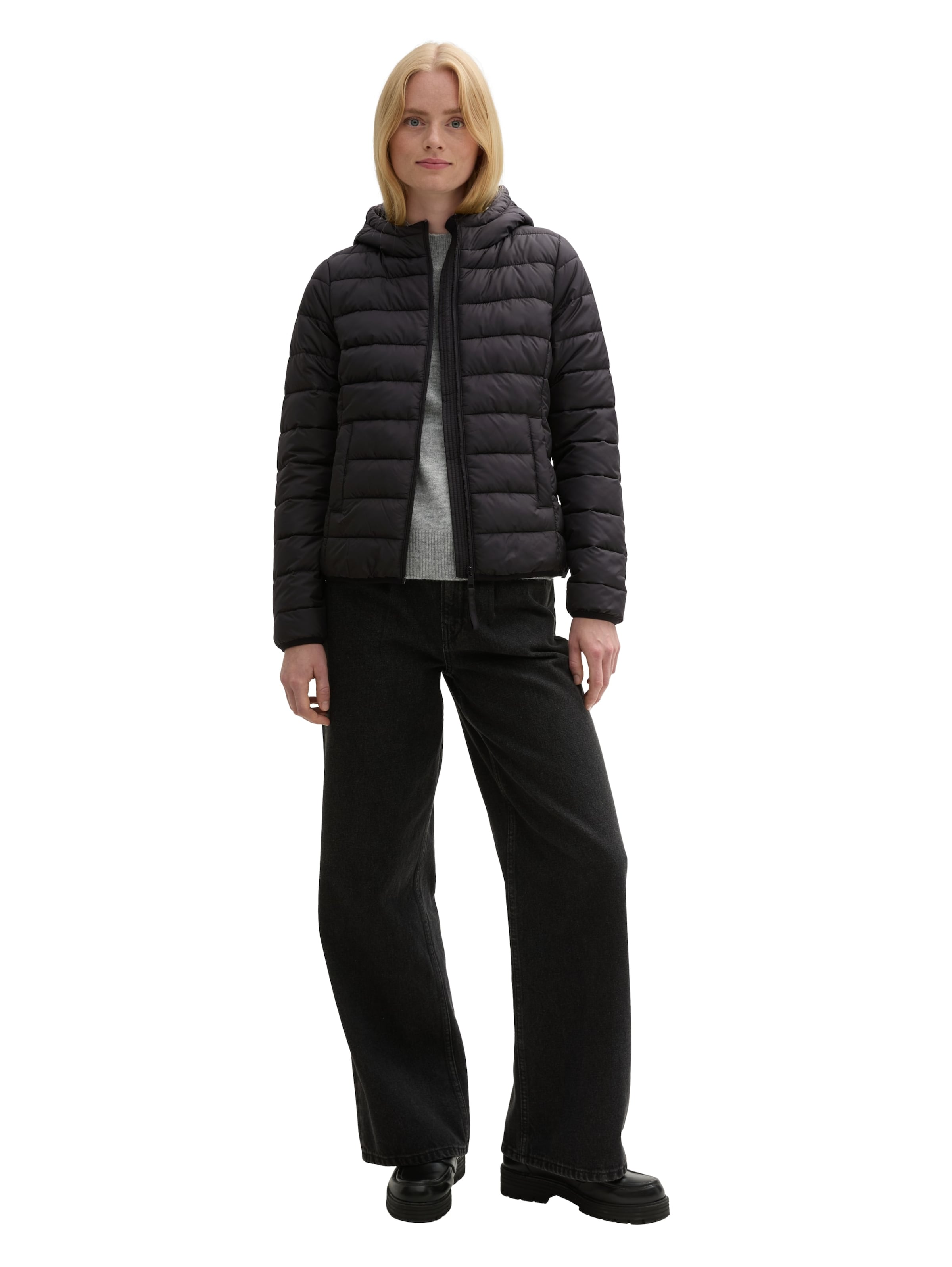 Veste mi-saison TOM TAILOR DENIM en noir