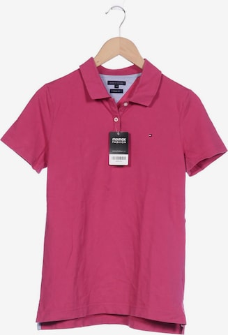 TOMMY HILFIGER Poloshirt M in Pink: predná strana