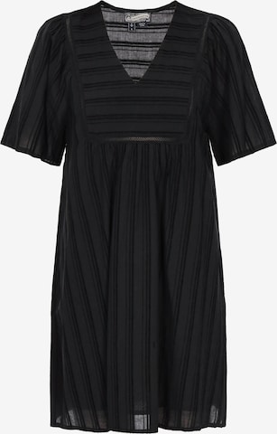 DreiMaster Vintage Zomerjurk in Zwart: voorkant