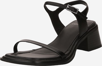 VAGABOND SHOEMAKERS Páskové sandály 'INES' – černá: přední strana