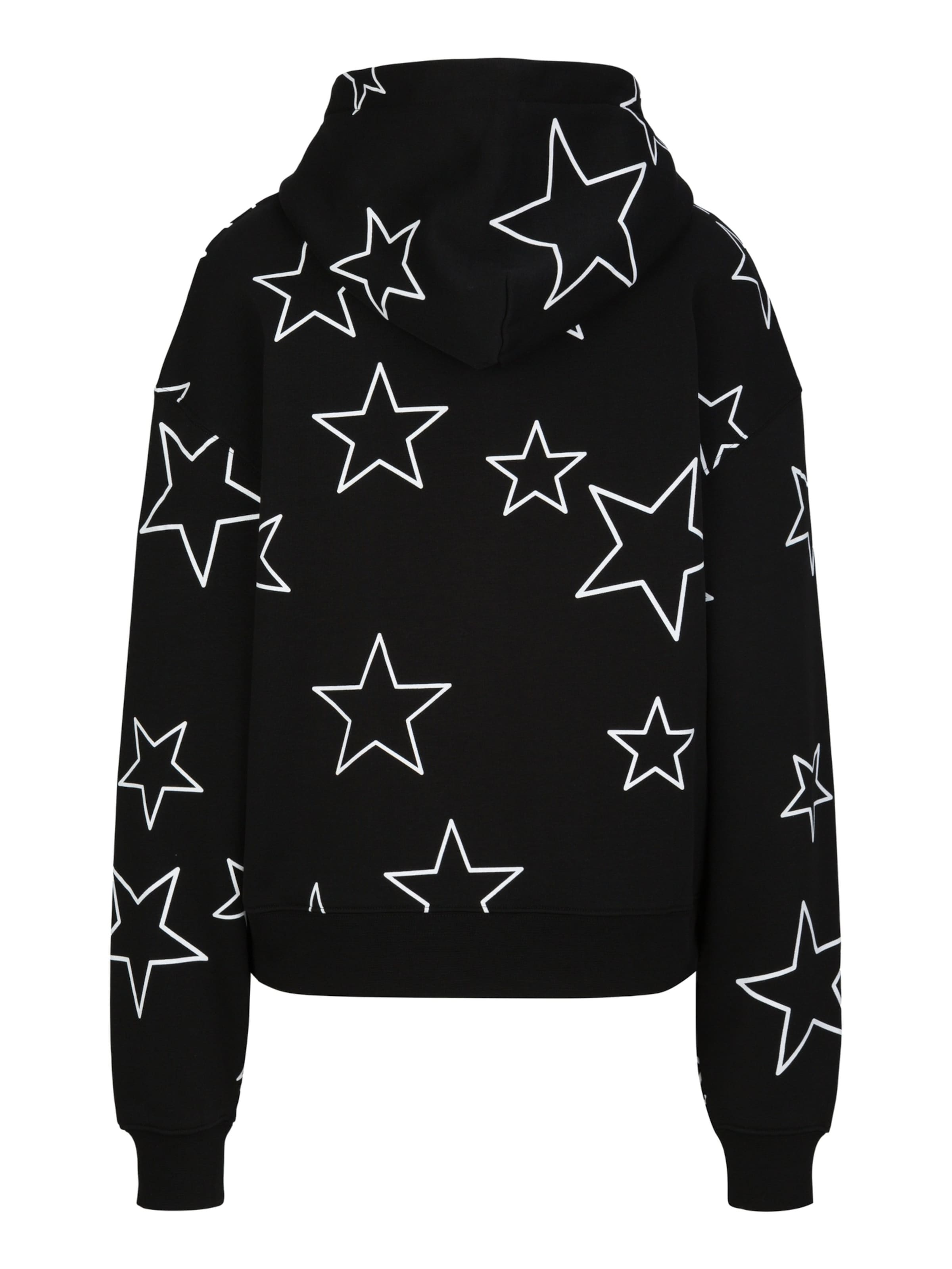19V69 ITALIA - Sudadera 'Kara Wintersports' en negro: atrás