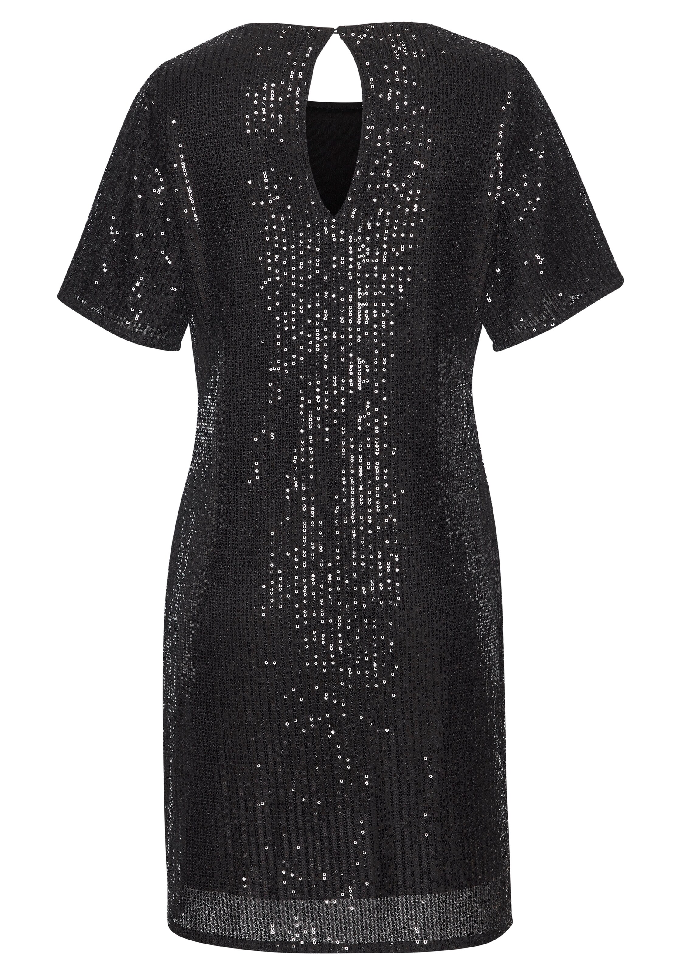 LASCANA Kleid in Schwarz