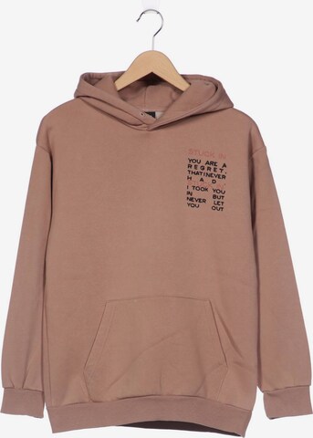 Pull&Bear Sweatshirt & Zip-Up Hoodie in S in Pink: front