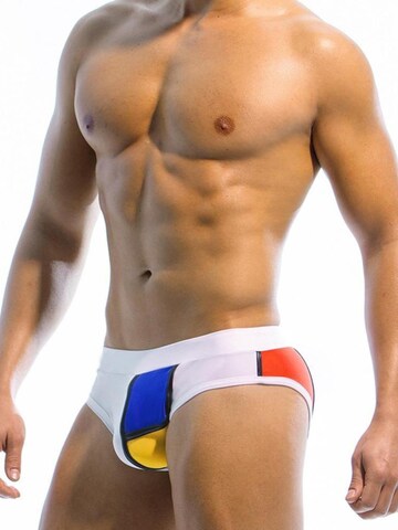 TAUWELL Swim Trunks in White