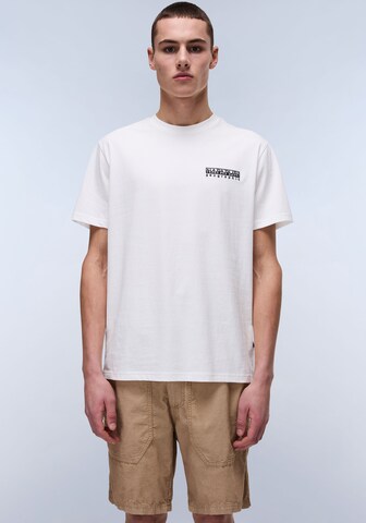 NAPAPIJRI T-Shirt 'VIGNONI' in Weiß: Vorderseite