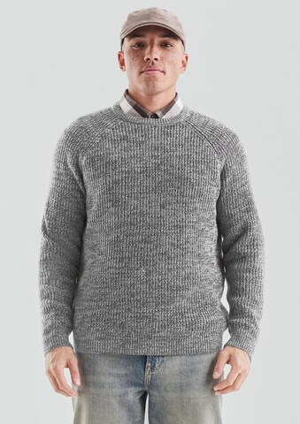 QS Pullover in Grau: Vorderseite
