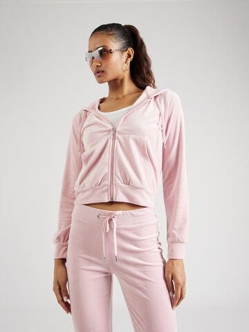 Gina Tricot Sweatjacka i rosa: framsida