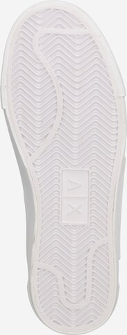 ARMANI EXCHANGE High-Top Sneakers in White