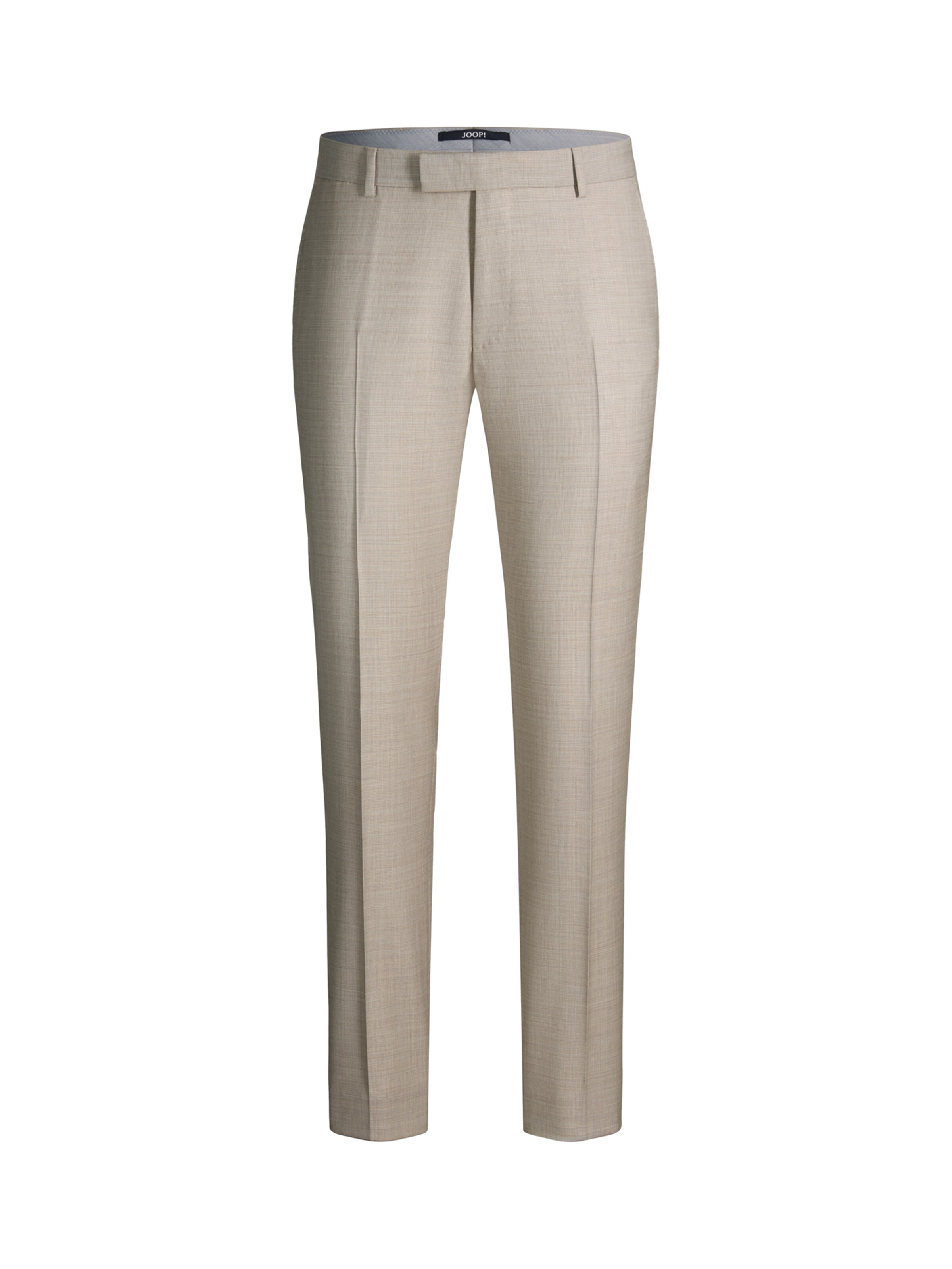 JOOP! Slim fit Trousers with creases 'Blayr' in Beige: front