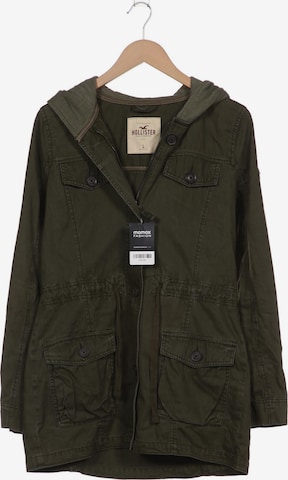 HOLLISTER Jacket & Coat in L in Green: front