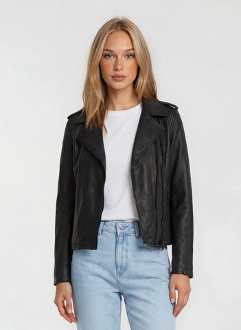 Giacca di mezza stagione 'Taja' di trueprodigy in nero: frontale