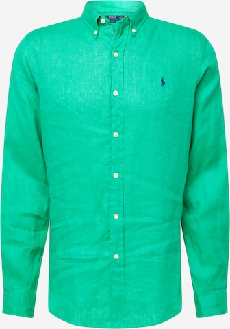 Camicia di Polo Ralph Lauren in verde: frontale