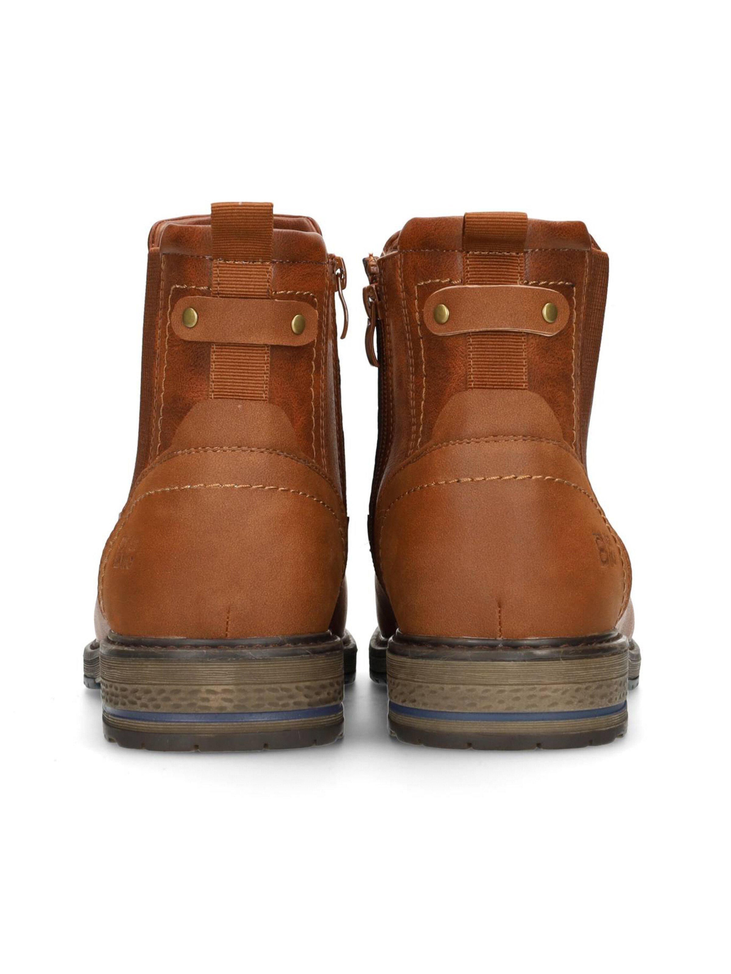 PS Poelman Boots 'Xavi' in Bruin