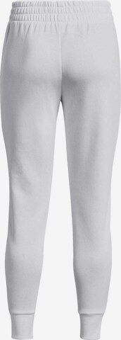 UNDER ARMOUR Tapered Sportbroek 'Rival' in Wit