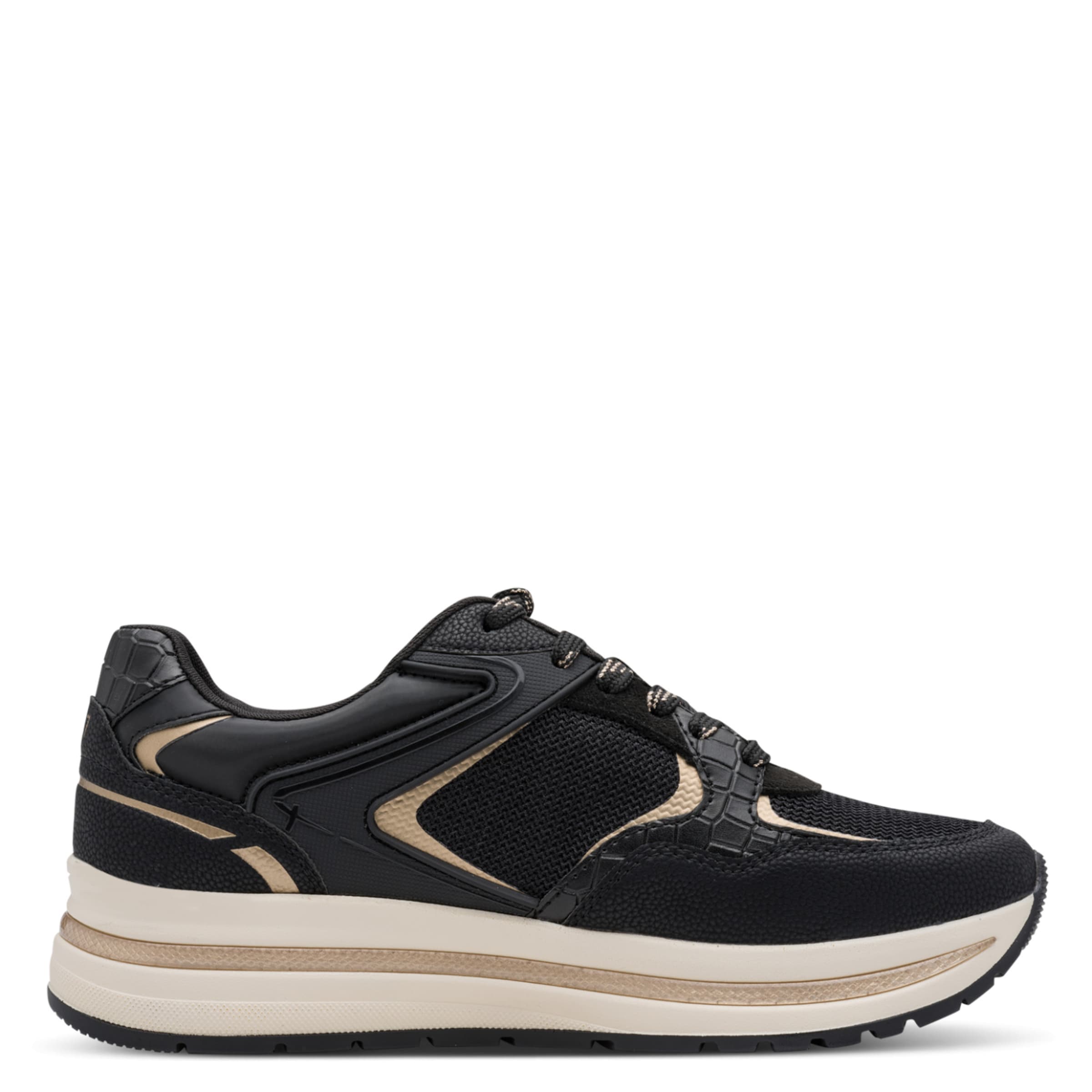 Tamaris Sneakersy niskie w kolorze czarny