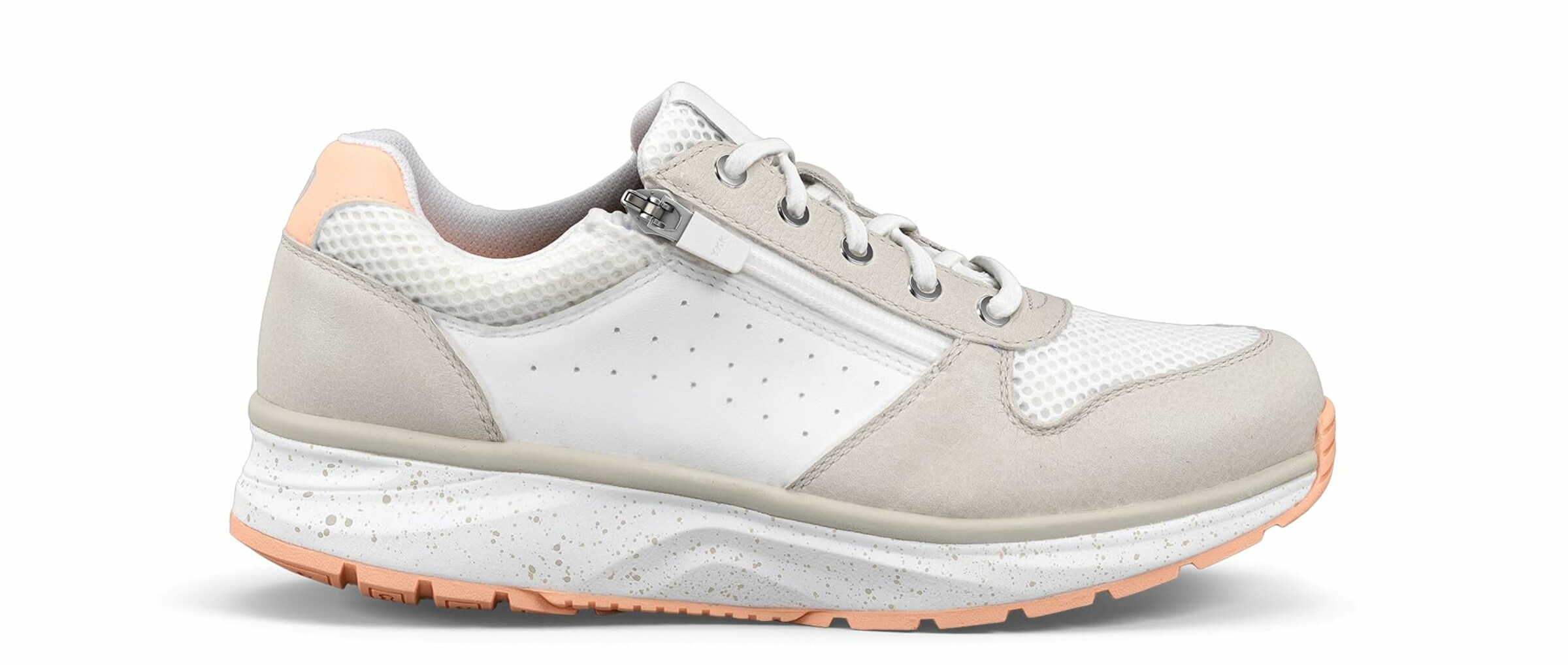 Joya Platform trainers in Beige: front