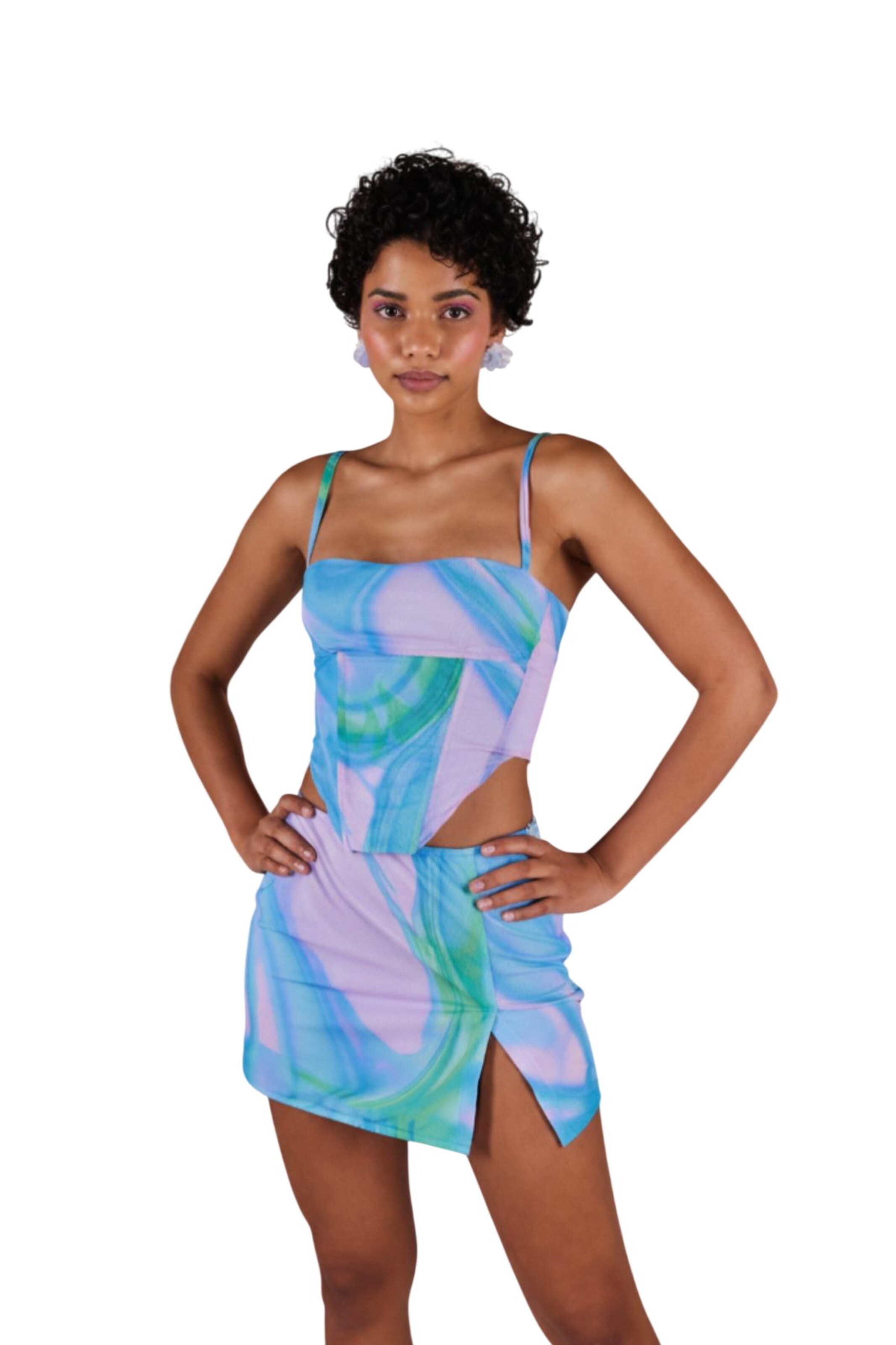 HOLLY LOLLY Top in Blau