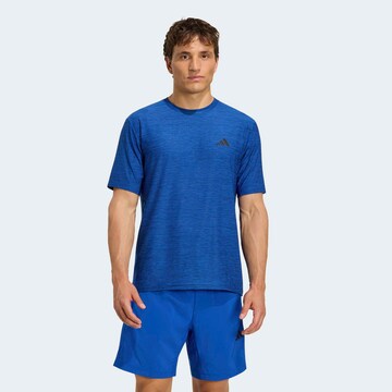 ADIDAS PERFORMANCE Funktionsshirt in Blau: Vorderseite