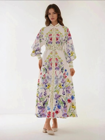 Hiccup Kleid in Weiß: Vorderseite