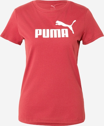 PUMA Performance shirt 'ESS No. 1' in Red: front
