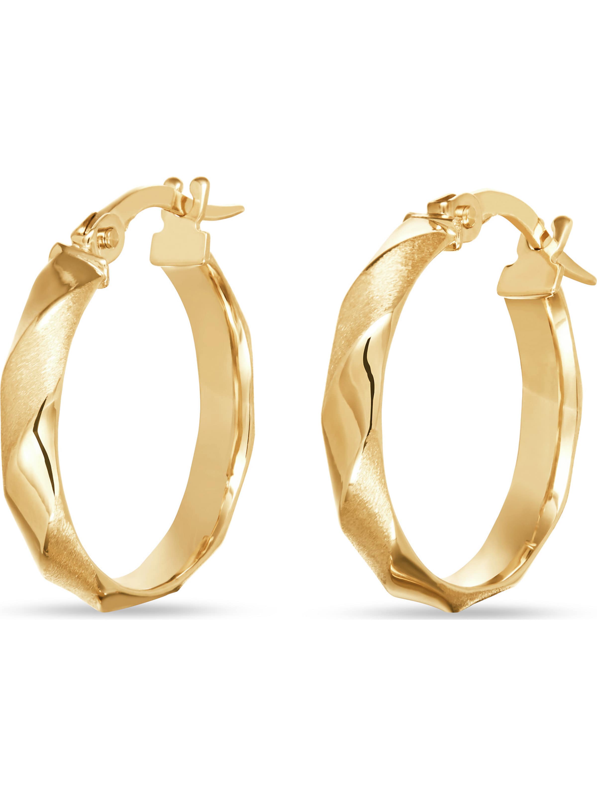 FAVS Ohrringe in Gelb: Vorderseite