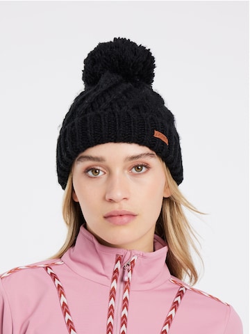 PROTEST Mütze 'PRTPAISLEY 23' in Schwarz: Vorderseite