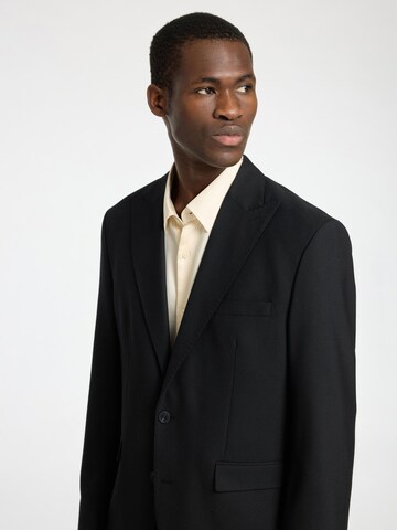 SELECTED Regular fit Colbert in Zwart