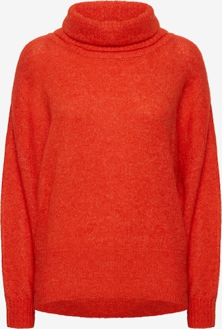 ICHI Pullover 'KAMARA' i orange: forside