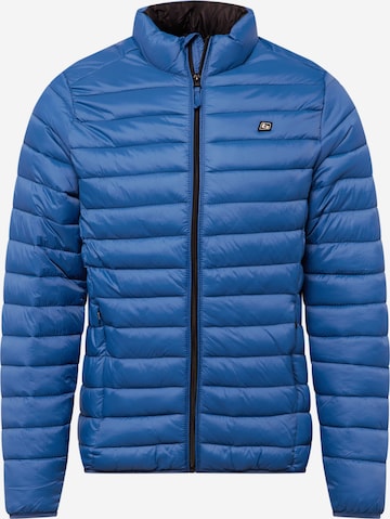 BLEND Winter Jacket in Blue: front