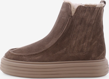 Kennel & Schmenger Chelsea Boots ' LILO ' in Braun: Vorderseite