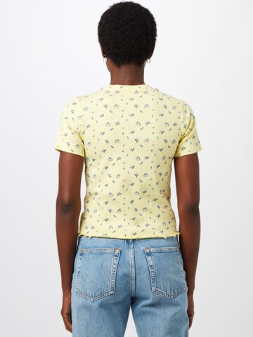 T-shirt Stitch and Soul en jaune