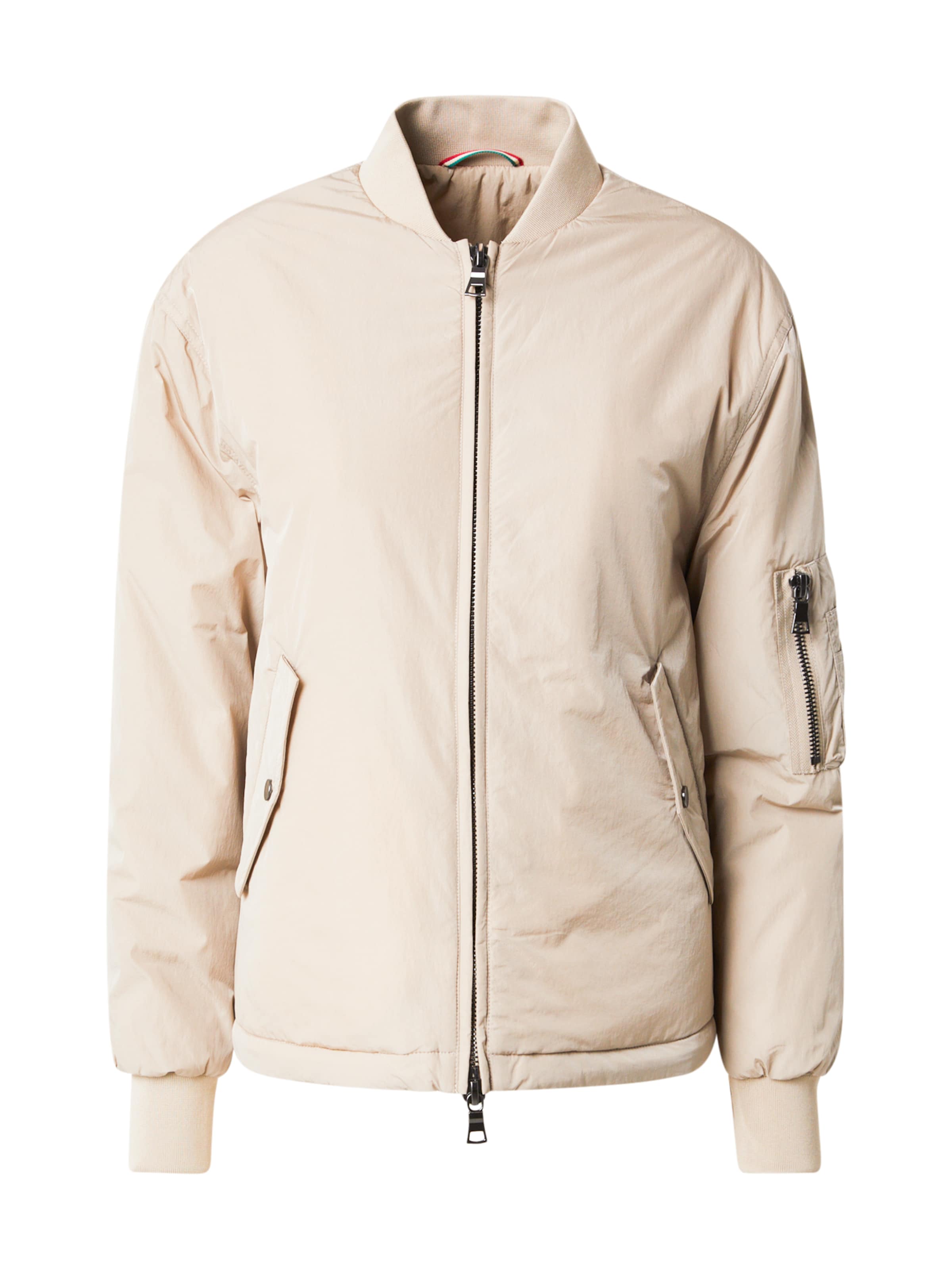 No. 1 Como Between-season jacket in Beige: front