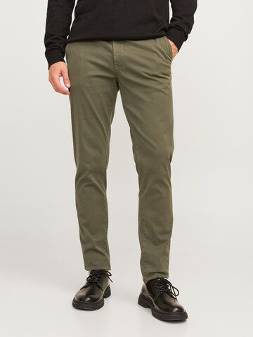 JACK & JONES Slimfit Hose 'JPSTMarco JJArthur' in Grün: predná strana