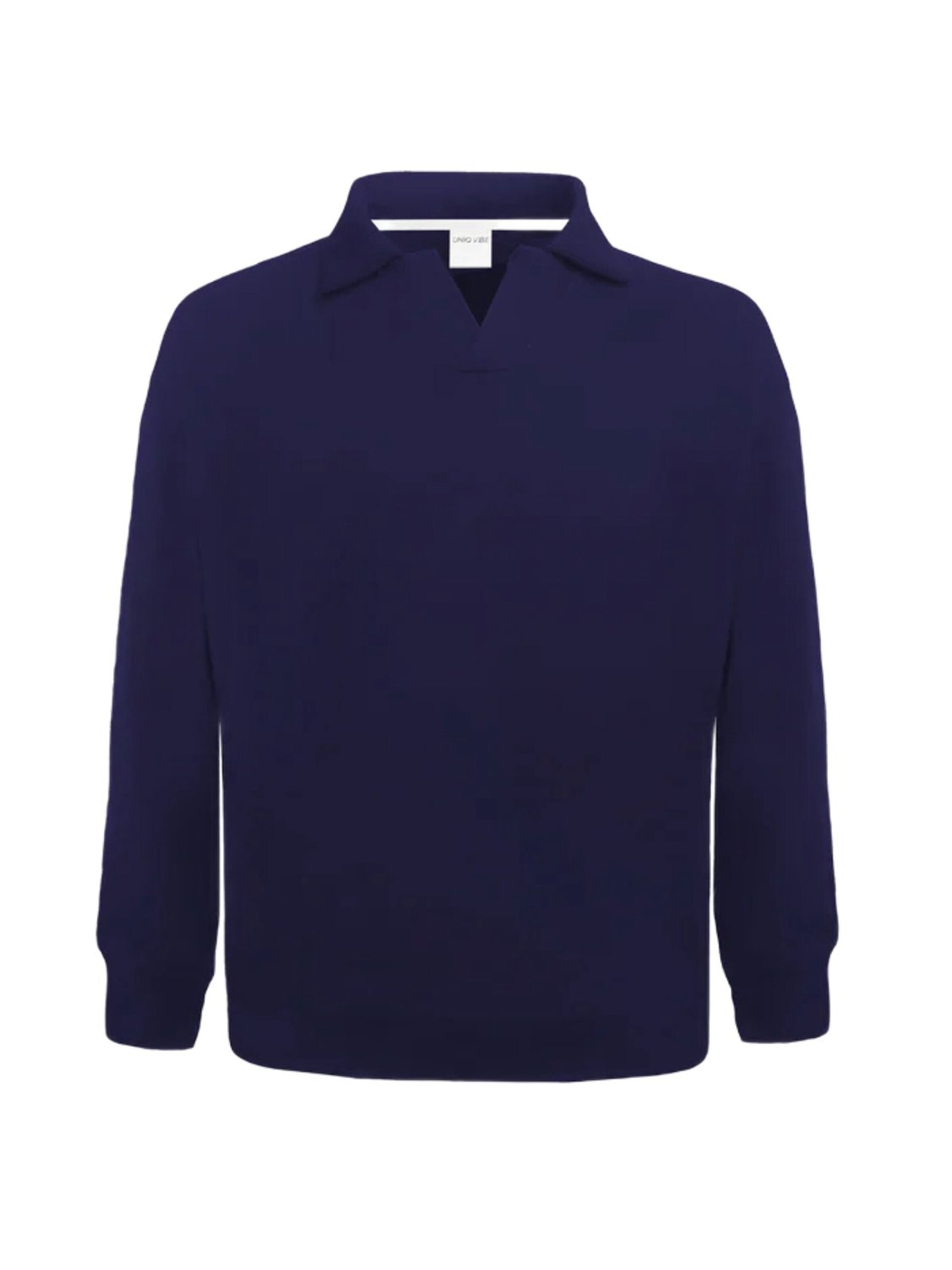 UNIQVIBE Sweatshirt in Blue: front