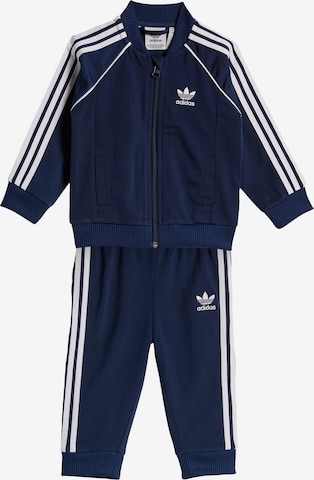ADIDAS ORIGINALS Sweatsuit 'Adicolor' in Blue: front