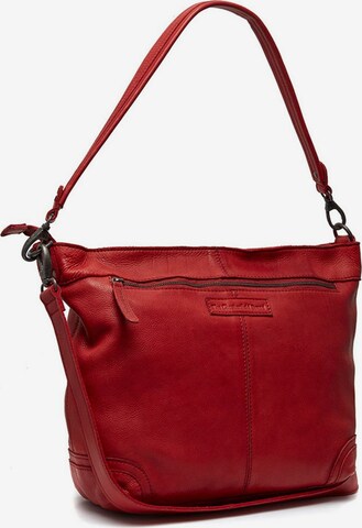 The Chesterfield Brand Shoulder Bag in Red: front