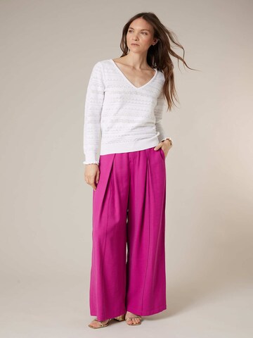 Pull-over 'Juna' Deeluxe en blanc