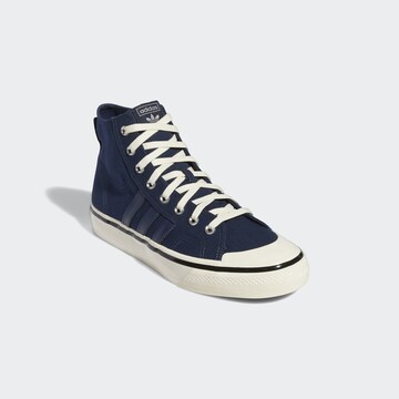 ADIDAS ORIGINALS Sneakers hoog 'Nizza Hi Rf 74' in Blauw