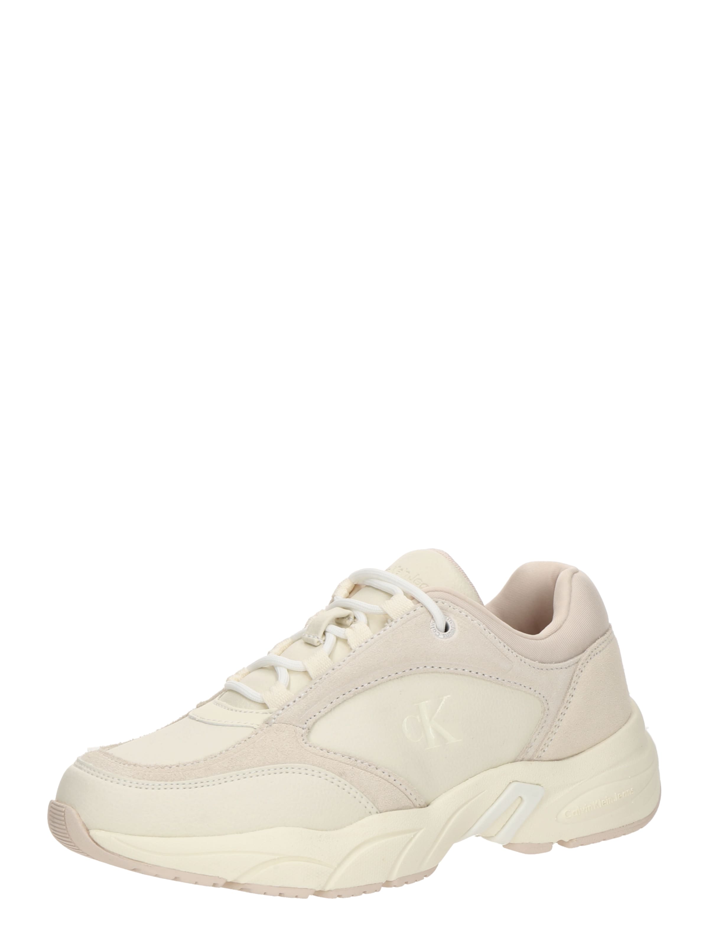 Calvin Klein Jeans Sneaker 'RETRO TENNIS' in Beige: Vorderseite