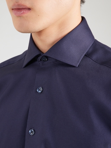 Bruun & Stengade Regular Fit Paita 'Miles' värissä sininen