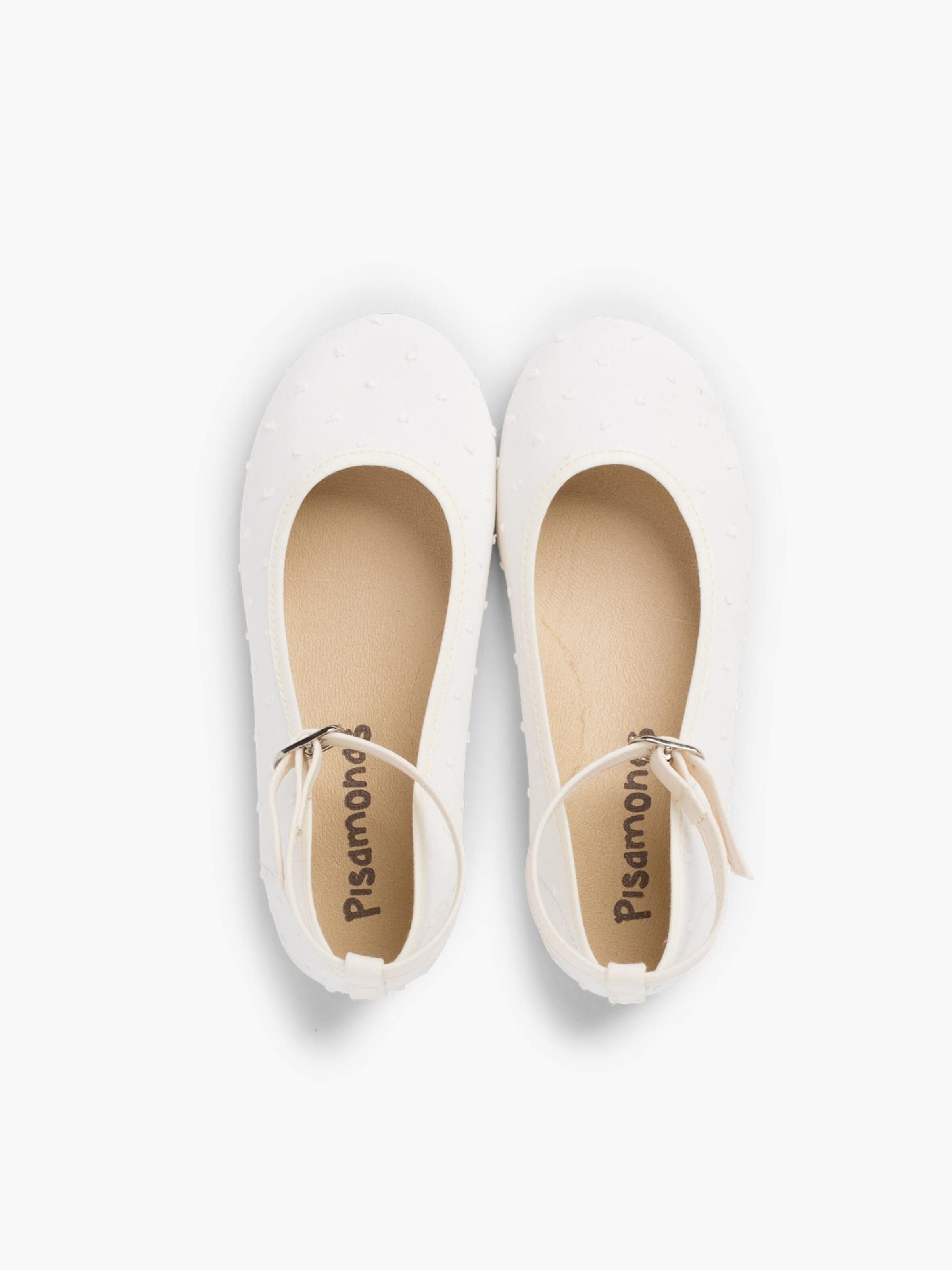 Pisamonas Ballet Flats in Beige