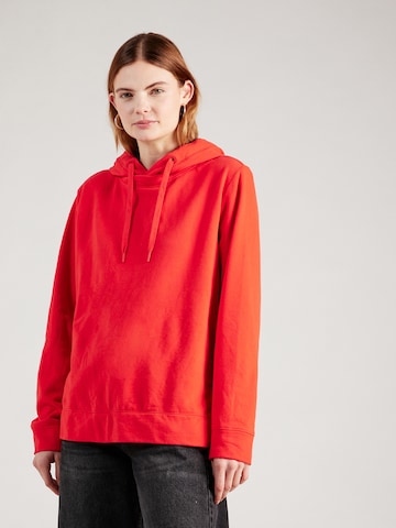 s.OliverSweater majica - crvena boja: prednji dio