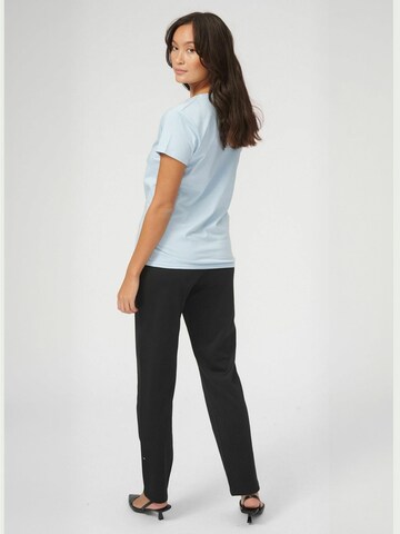TEESHOPPEN - Top ' Basic ' em azul