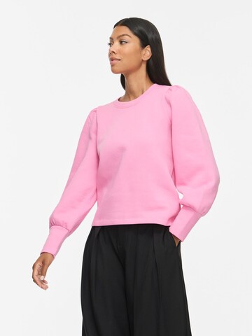 Sweat-shirt 'VIVera' VILA en rose : devant