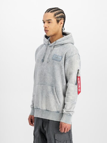 ALPHA INDUSTRIES Majica | siva barva